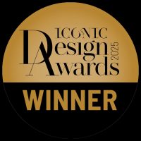 Iconic Design Awards 2025, badge